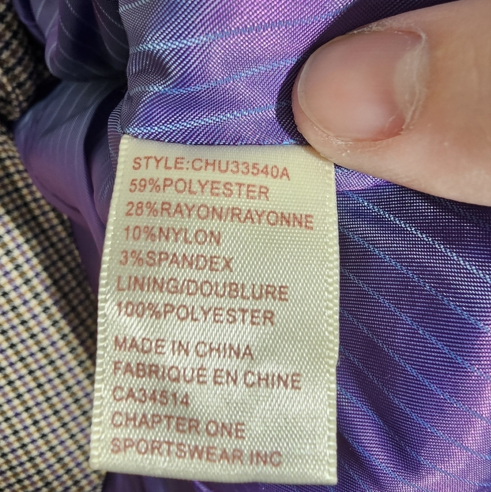 Autres Filles Houndstooth Jacket/Blazer - Picture 4 of 4